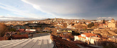 View of the capital of Georgia cityTbilisi