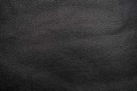 Black leather texture background for design.の写真素材