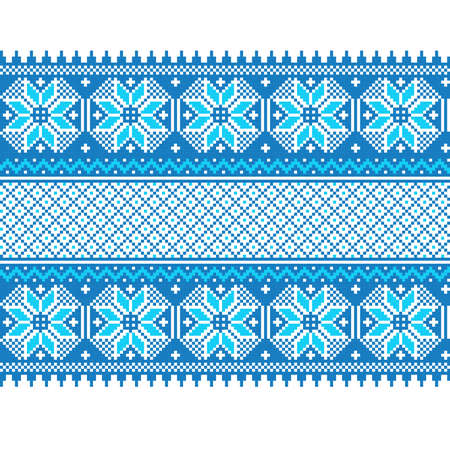 Vector illustration of ukrainian seamless pattern ornamentのイラスト素材