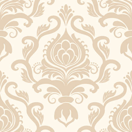 Vector damask seamless pattern elementのイラスト素材
