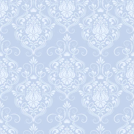 Vector damask seamless pattern background  Elegant luxury texture for wallpapers, backgrounds and page fill のイラスト素材