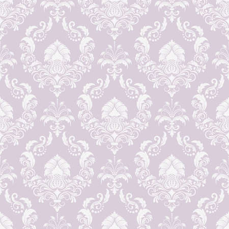 Vector damask seamless pattern background  Elegant luxury texture for wallpapers, backgrounds and page fill のイラスト素材