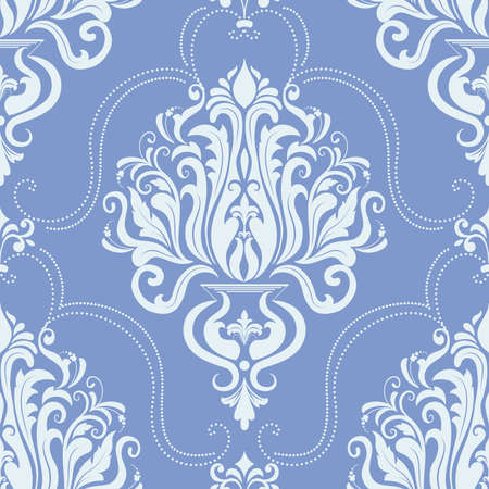 Vector damask seamless pattern element. のイラスト素材