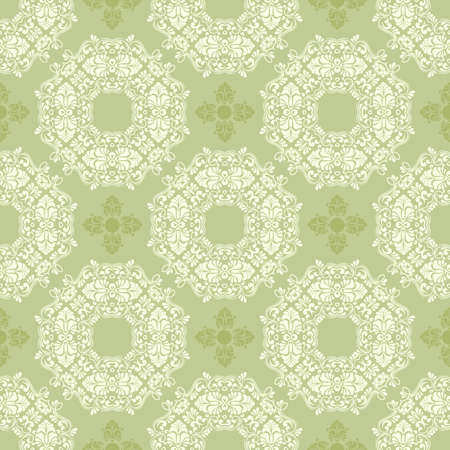 Vector damask seamless pattern background. Elegant luxury texture for wallpapers, backgrounds and page fill.のイラスト素材
