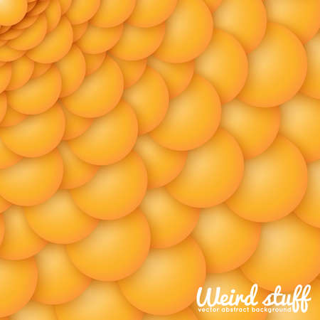 Chain of spheres with soft shadows in form of helix. のイラスト素材