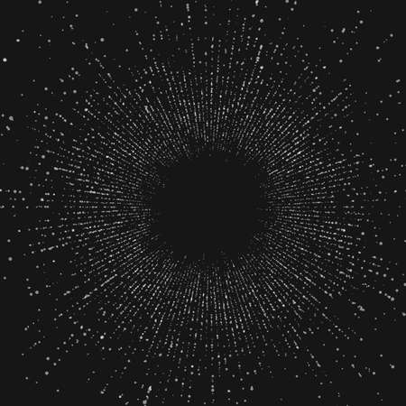 Abstract vector round point mesh background. Point array. Futuristic style card. Elegant background for business presentations. Sphere of dotsのイラスト素材