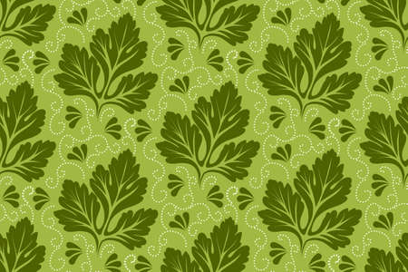Vector flower seamless pattern background. Elegant texture for backgrounds. Classical luxury old fashioned floral ornament, seamless texture for wallpapers, textile, wrapping.のイラスト素材
