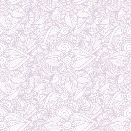 Vector flower seamless pattern background. Elegant texture for backgrounds. Classical luxury old fashioned floral ornament, seamless texture for wallpapers, textile, wrapping.のイラスト素材
