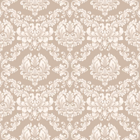 Classical luxury old fashioned damask ornament, royal victorian seamless texture for wallpapers, textile, wrapping.のイラスト素材