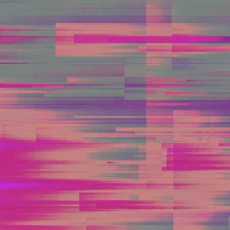 Vector glitch background. Digital image data distortion. Colorful abstract background for your designs. Chaos aesthetics of signal error. Digital decay.のイラスト素材