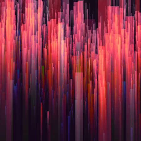 Vector glitch background. Digital image data distortion. Colorful abstract background for your...