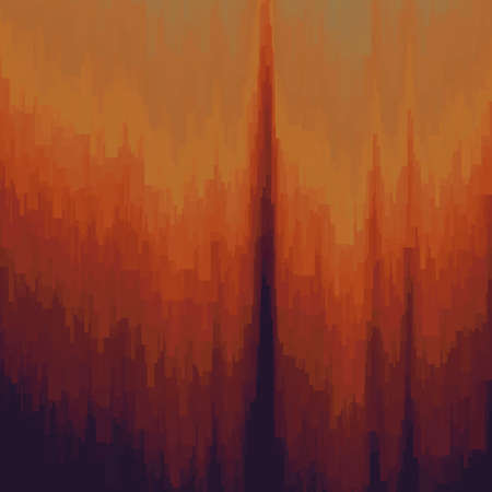 Vector glitch background. Digital image data distortion. Colorful abstract background for your designs. Chaos aesthetics of signal error. Digital decay.のイラスト素材