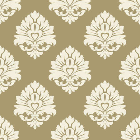Classical luxury old fashioned damask ornament patternのイラスト素材