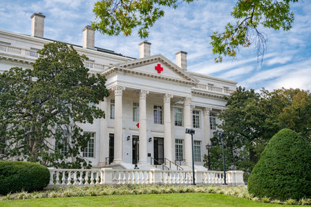 American Red Cross headquarters in downtown Washington, DC.のeditorial素材