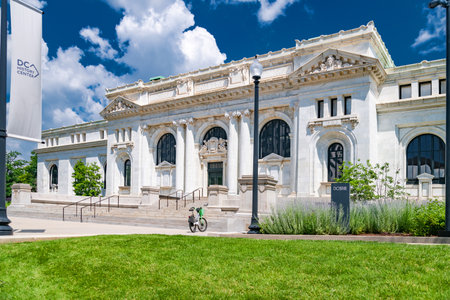 Historic Carnegie Library showing America's legacy of education and public literacy.