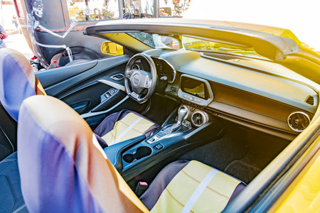 Chevrolet Camaro sixth generation presented at community car show in Virginia
