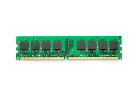 Computer memory isolated on white