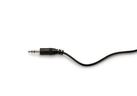 Jackplug isolated on the white backgroundの写真素材
