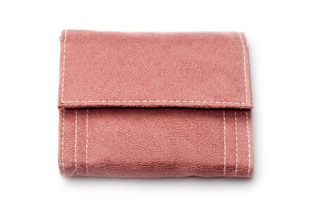 Purse isolated on whiteの写真素材