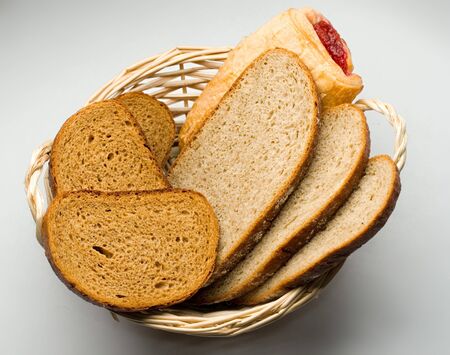 Bread in basket