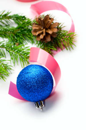 Christmas tree decoration isolated.の写真素材