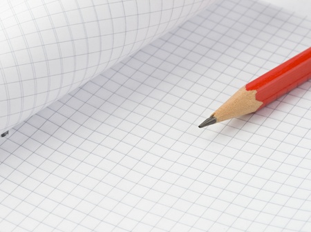 Notepad and pencilの写真素材