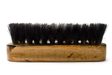 Brush for footwear isolated on the white background
