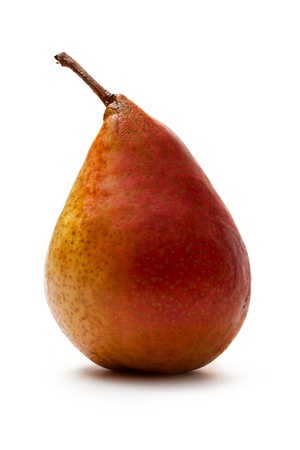 Pear isolated on the white backgroundの写真素材