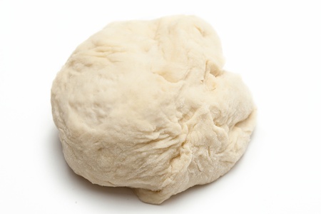 Fresh dough ready for bakingの写真素材
