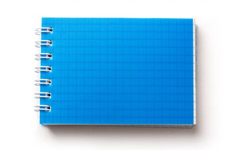 Notepad on the white background の写真素材
