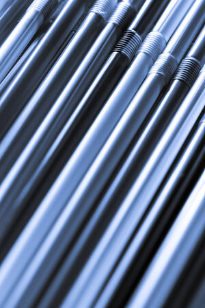 Cocktail straws as background in toning