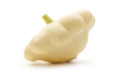 Fresh squash on the white background closeupの写真素材