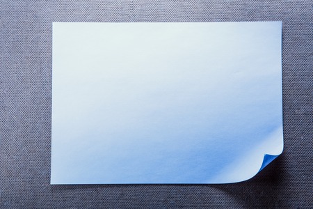 Blank sheet of paper as background closeupの写真素材