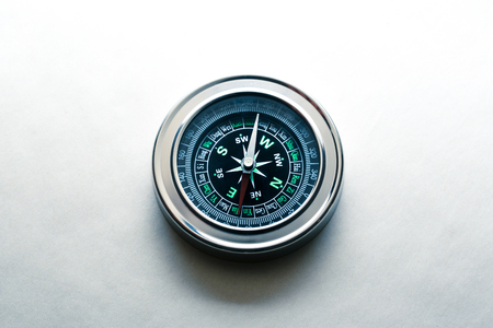 New compass in closeup as single objectの写真素材
