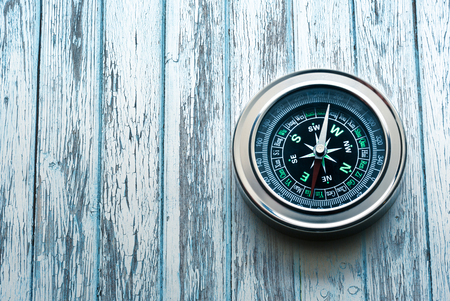 New compass in closeup as single objectの写真素材