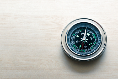New compass in closeup as single objectの写真素材