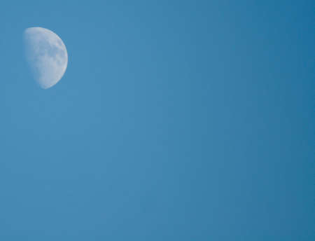 Moon on the Leftの写真素材