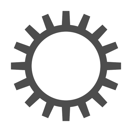 Icon Gear Line Art Style Vector Using For Your Presentation, Website And Application, eps 10のイラスト素材