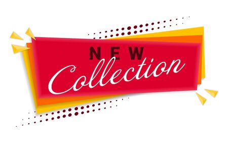 New Collection Banner Template Design.のイラスト素材
