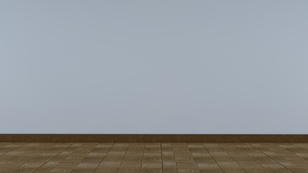 Perspective wood isolated on white background,の写真素材