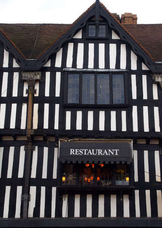 The Stratford shakespeares birthplace - Englandの写真素材