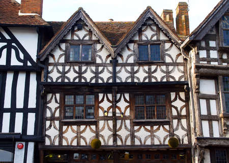 The Stratford shakespeares birthplace - Englandの写真素材