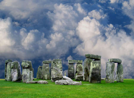 The Stonehenge in UK, it is still a mystery の写真素材