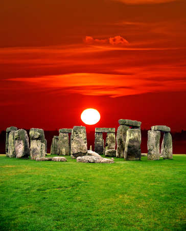 The Stonehenge in UK, it is still a mystery の写真素材