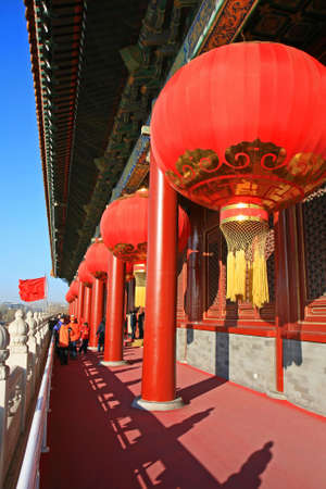 The historical Forbidden City Museum in the center of Beijingの写真素材