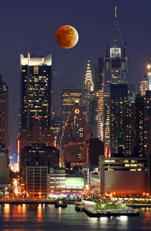 The New York City skyline from the Liberty State Parkの写真素材