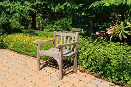 The flowers blooming at a arboretum in New Jerseyの写真素材
