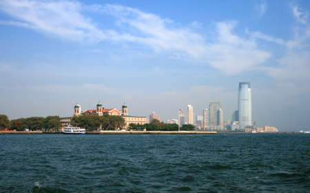 Ellis Island, New York Cityの写真素材