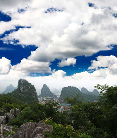 The scenery of Guilin City in southern China   の写真素材