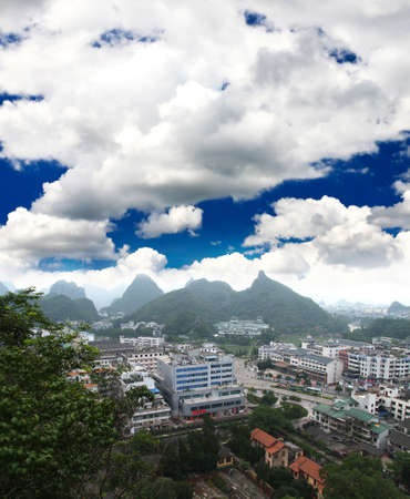 The scenery of Guilin City in southern China   の写真素材